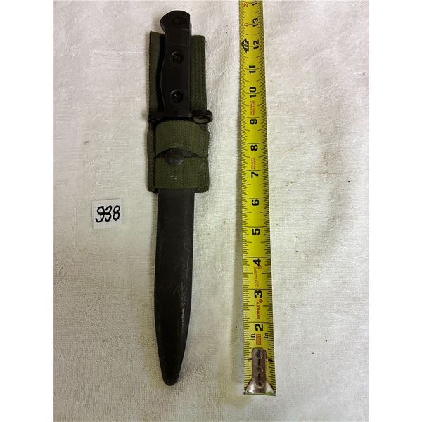 8” Lee Enfield Bayonet & Scabbard