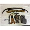 Image 1 : Take Down Recurve 62” 45lb Bow, String, Arm Guard, etc.