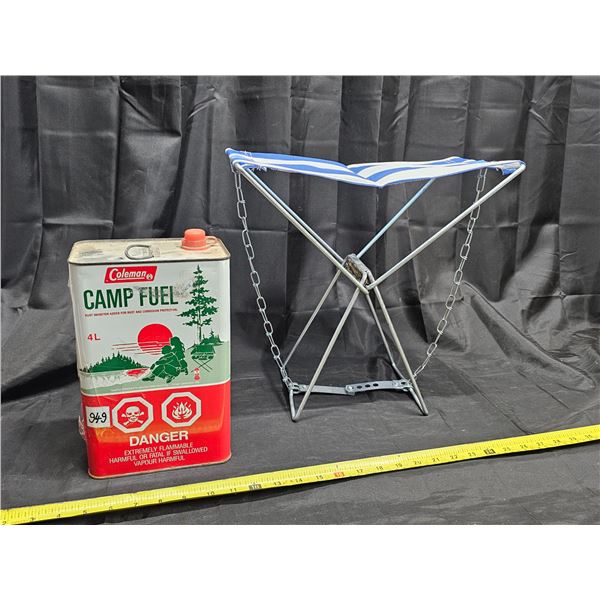Coleman Camp Fuel & Stool