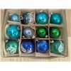 Image 1 : Vintage glass X-mas ornaments