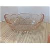 Image 4 : Pink depression style glass dishes