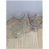 Image 1 : 4 cups, vintage glass