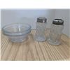 Image 2 : Vintage clear glass tableware