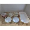 Image 1 : Vintage pyrex and fire king dishes