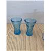 Image 3 : Blue glass dishes