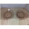 Image 2 : Pink reproduction depression glass dishes
