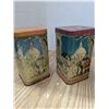 Image 3 : Vintage tins, red rose and lipton tea