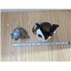 Image 4 : 5 small glass sculptures, birds