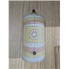 Image 2 : 2 vintage painted glass wall sconce light fixtures