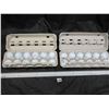 Image 1 : Dozen of Variety of Titleist Golf Balls and Dozen Titleist DT Solo Red and Blue Golf Balls