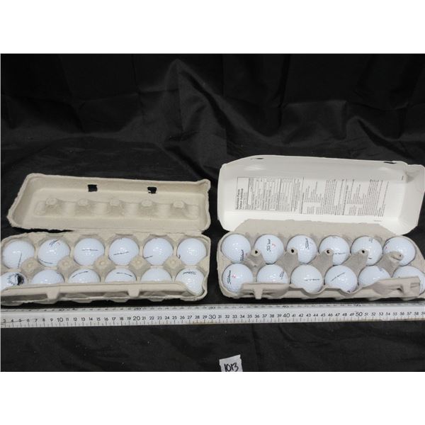 2 Dozen Titleist DT Solo Golf Balls