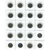 Image 2 : Canadian Millennium 25-cent (quarter) commemorative coins issued between 1999 and 2000, by the Royal