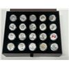Image 2 : Complete set is the 2011–2015 Canadian $20 for $20 and $25 for $25 Fine Silver 20-Coin Coll