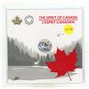 Image 1 : 2017 $3 'The Spirit of Canada' Fine Silver Coin issued by the Royal Canadian Mint.