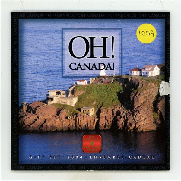 2004 "Oh! Canada!" 7-Coin Gift Set.