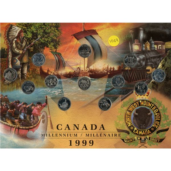 1999 Canada Millennium Quarter Collection.