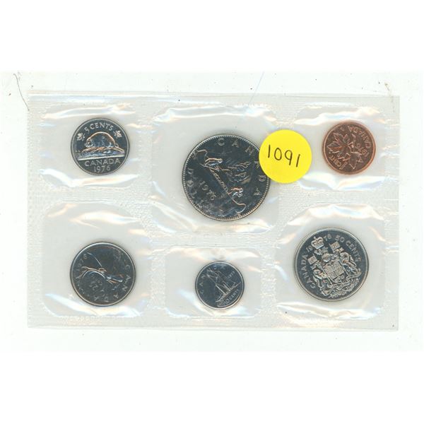 1976 Proof Like Uncirculated Coin Set.
