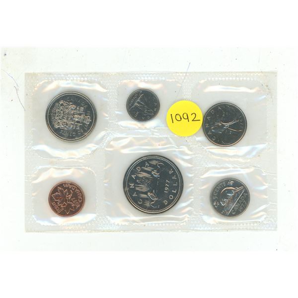 1977 Proof Like Uncirculated Coin Set.