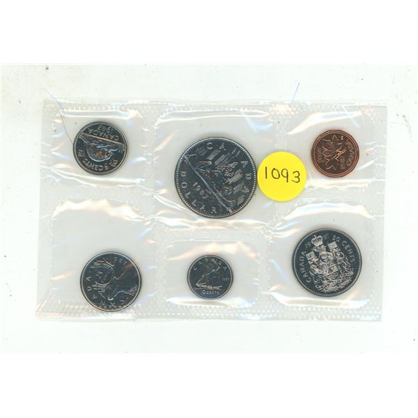 1987 Proof Like Uncirculated Coin Set.