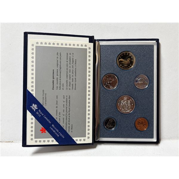 1991 Proof Like Uncirculated Coin Set.