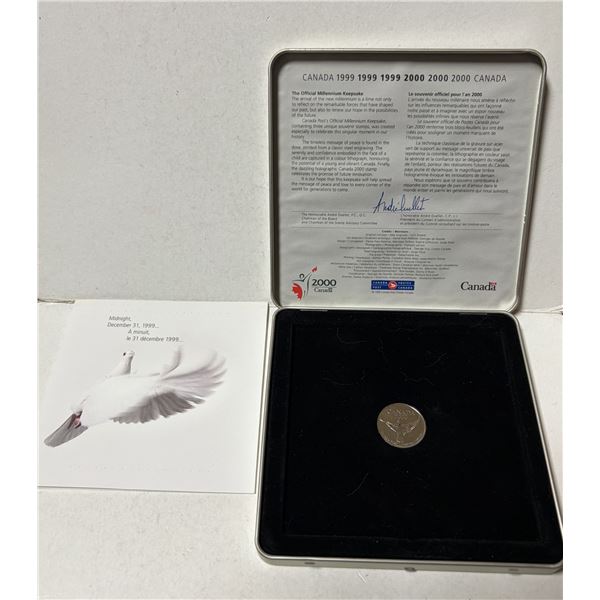 1999–2000 Canada Post Official Millennium Keepsake.