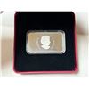 Image 3 : 2015 $50 Fine Silver Coloured Rectangular Coin – 50th Anniversary of the Canadian Flag issu
