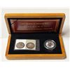 Image 1 : 2008 Royal Canadian Mint 100th Anniversary 50-Cent Sterling Silver Coin and Stamp Set, celebrating t