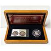 Image 2 : 2008 Royal Canadian Mint 100th Anniversary 50-Cent Sterling Silver Coin and Stamp Set, celebrating t
