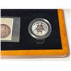 Image 3 : 2008 Royal Canadian Mint 100th Anniversary 50-Cent Sterling Silver Coin and Stamp Set, celebrating t