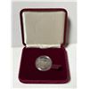 Image 1 : 1982 Canadian Constitution Commemorative Dollar presented in a Royal Canadian Mint burgundy display 