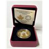 Image 1 : 2016 $10 Iconic Canada: Inukshuk fine silver coin features a distinct reverse gold-plated background