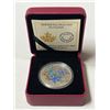 Image 1 : 2018 $20 Ice Crystals 1 oz Pure Silver Coin issued by the Royal Canadian Mint.