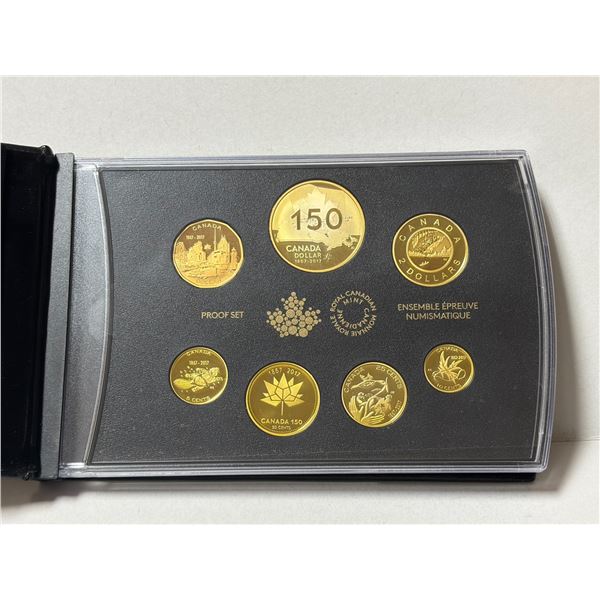 2017 Canada 150 "Our Home and Native Land" Special Edition Fine Silver Proof Set issued by the Royal