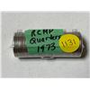 Image 1 : Roll of 1973 RCMP 25 Cents.