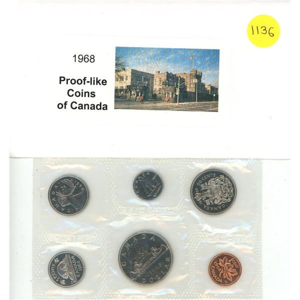 1968 Canada Proof Like Set.
