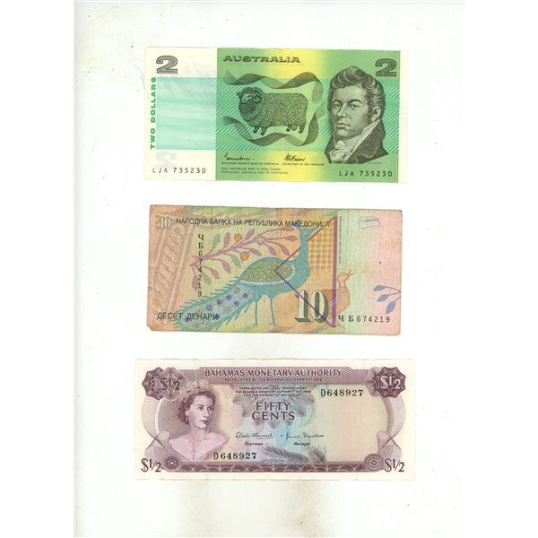 (5) Notes /Bills of Foreign Currency.