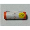 Image 1 : Roll of 2007 Canadian Vancouver 2010 Olympic Games commemorative 25-cent quarters.