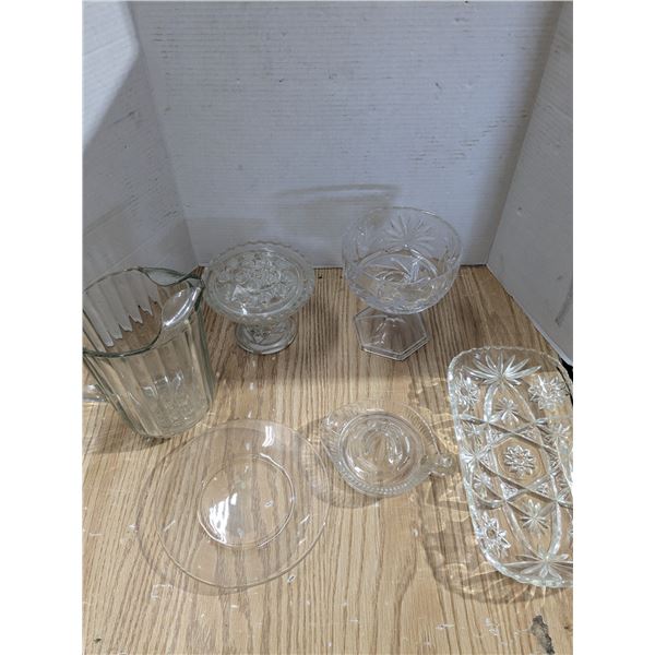 Clear glassware