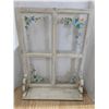 Image 1 : Window pane, picture frame/shelf, 17x23"