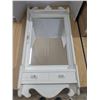 Image 1 : Fake Cabinet door wall mirror, 17x36