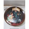 Image 3 : (4) 1976 Collector ''Mother'' Plates and (3) Collecor Plates From Norman Rockwell Series