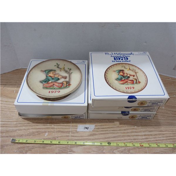 (5) 1979 Annual Goebel Plate