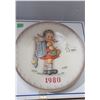 Image 2 : (6) 1980 Tenth Edition Annual Plate Goebel