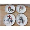 Image 1 : (4) 1980 Limited Edition of Norman Rockwell Collector Plates