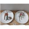 Image 2 : (4) 1980 Limited Edition of Norman Rockwell Collector Plates