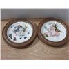 Image 3 : (4) Norman Rockwell Decortaive Plates in Wooden Frame