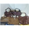 Image 1 : 5 brown purses