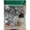 Image 2 : Bucket of mixed salt and pepper shakers