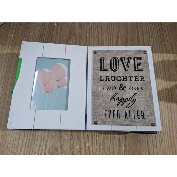 4 matching picture frames