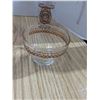 Image 3 : Vintage glass, Mandella pattern, tumblers and bowls